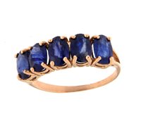 Anello Soranzo Gioielli Donna Stile Antico e d'Epoca in Oro Zaffiro PIS10354797 - PIS10354797